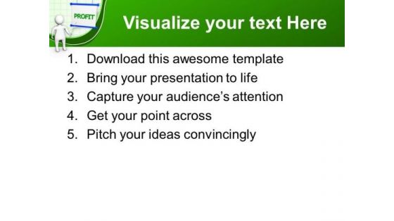 Earn Profit With Hardwork PowerPoint Templates Ppt Backgrounds For Slides 0513