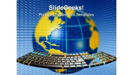 Earth Concept Business PowerPoint Template 1110
