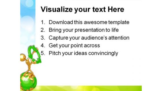 Earth Day Recycling Environment PowerPoint Themes And PowerPoint Slides 0611