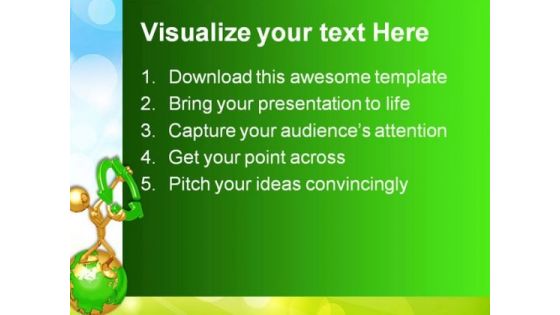 Earth Day Recycling Environment PowerPoint Themes And PowerPoint Slides 0611