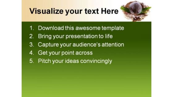 Earth Globe Business PowerPoint Themes And PowerPoint Slides 0511