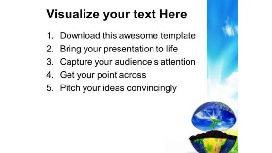 Earth Nature Geography Eco Environment PowerPoint Templates And PowerPoint Themes 0812