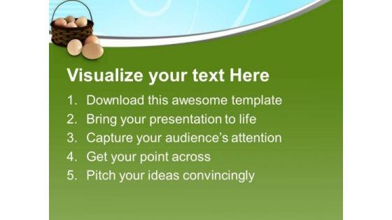 Easter Bunny Eggs Full Of Surprises PowerPoint Templates Ppt Backgrounds For Slides 0813