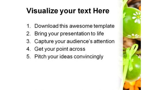 Easter Eggs Christmas PowerPoint Templates And PowerPoint Backgrounds 0111