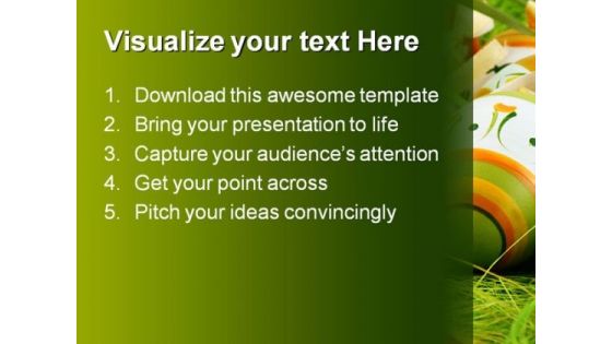 Easter Eggs Festival Nature PowerPoint Templates And PowerPoint Backgrounds 0211