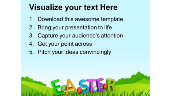 Easter Holy Day Of Christians PowerPoint Templates Ppt Backgrounds For Slides 0313