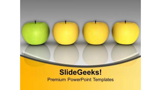 Eat Right Live Well PowerPoint Templates Ppt Backgrounds For Slides 0713