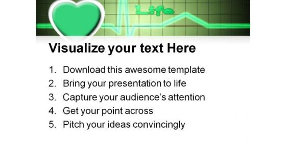 Ecg Medical PowerPoint Templates And PowerPoint Backgrounds 0611
