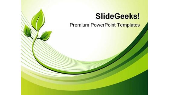 Eco Background Nature PowerPoint Themes And PowerPoint Slides 0711
