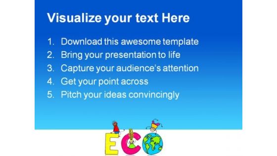Eco Environment PowerPoint Backgrounds And Templates 1210