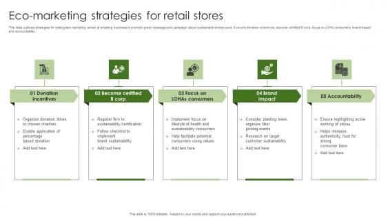 Eco Marketing Strategies For Retail Stores Guidelines Pdf Eco Marketing Strategies For Retail Stores Guidelines Pdf