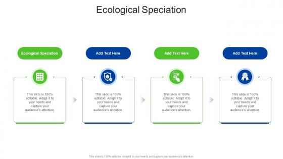 Ecological Speciation In Powerpoint And Google Slides Cpb