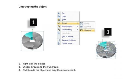 Editable 6 Stages 3d Circular Process PowerPoint Slides And Ppt Diagram Templates