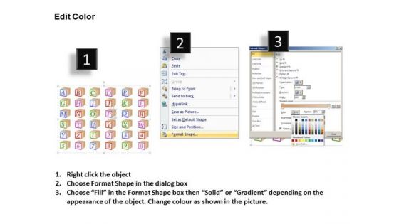 Editable Abc 123 Education Blocks PowerPoint Ppt Slides