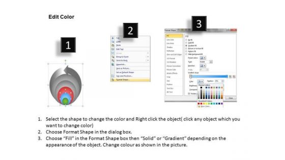 Editable Circular Chart PowerPoint Slides Ppt Diagrams
