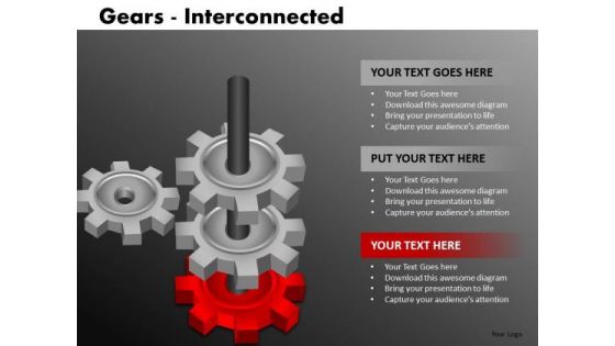 Editable Gears PowerPoint Ppt Templates