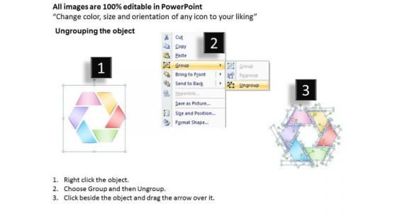 Editable Hexagon Diagram Business PowerPoint Presentation