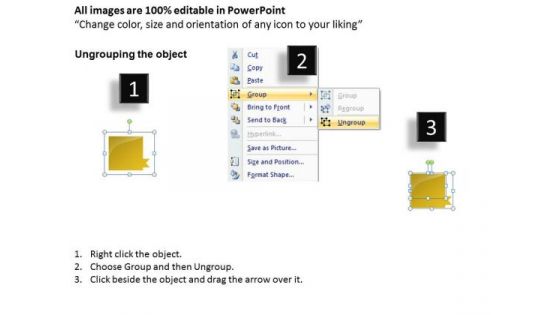 Editable PowerPoint Template Parellel Representation Of 8 Issues Graphic