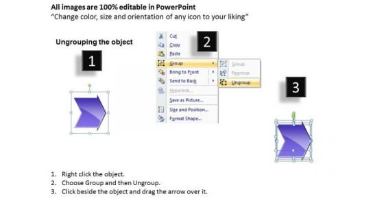 Editable Ppt Arrow Process 7 Power Point Stage Business Plan PowerPoint 8 Image