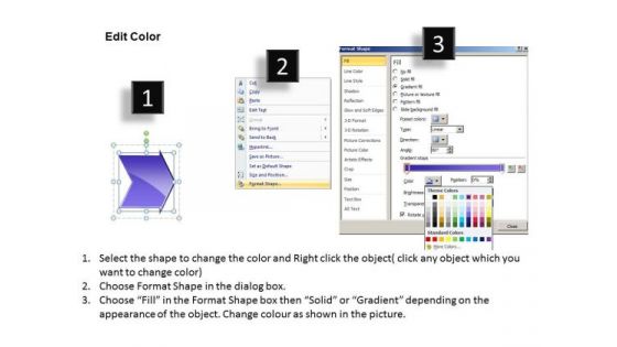 Editable Ppt Arrow Process 7 Power Point Stage Business Plan PowerPoint 8 Image