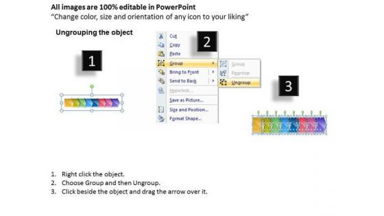 Editable Ppt Arrow Process 8 Power Point Stage Business Plan PowerPoint 1 Image