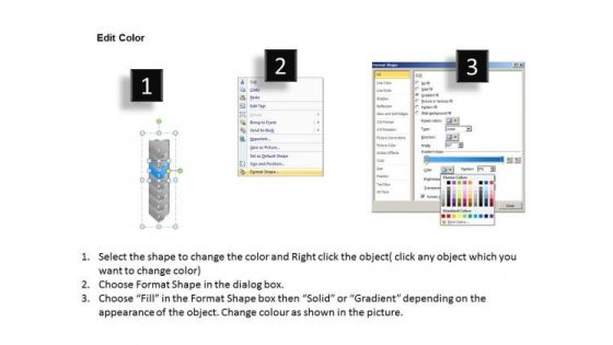 Editable Ppt Background Arrow 7 Stages 1 Project Management PowerPoint 4 Image