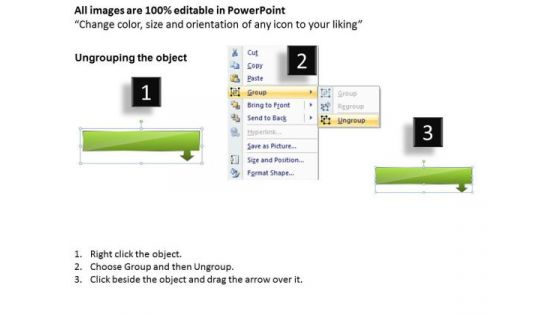 Editable Ppt Background Arrow Process 6 Stages Project Management PowerPoint 5 Image