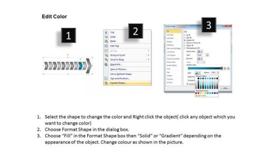 Editable Ppt Background Homogenuous Personal Description PowerPoint Of 10 Steps Image