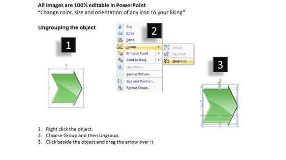 Editable Ppt Sequential Demonstration By 4 Arrows Business Communication PowerPoint 3 Image