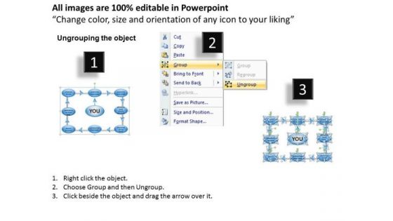 Editable Ppt Slides Rectangular Process Flow Diagram PowerPoint Templates