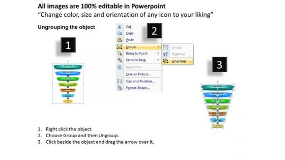 Editable Ppt Slides Screening Funnel Process PowerPoint Templates