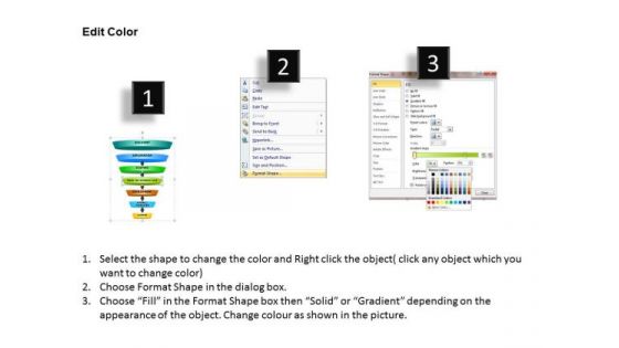 Editable Ppt Slides Screening Funnel Process PowerPoint Templates