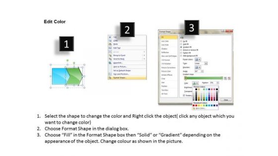 Editable Ppt Template Horizontal Illustration Through PowerPoint Graphics Arrows 1 Design