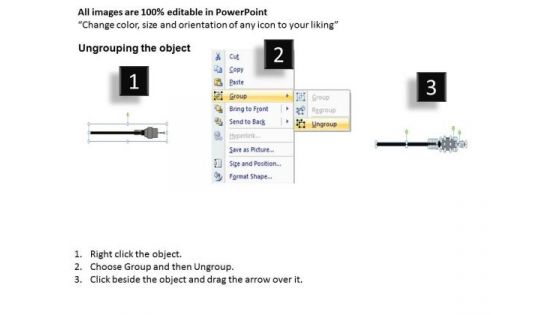 Editable Ppt Templates Audio Video Cables PowerPoint Slides