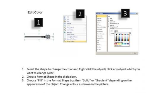 Editable Ppt Templates Audio Video Cables PowerPoint Slides