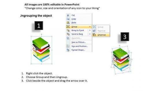 Editable Ppt With Education Books PowerPoint Slides And Ppt Diagram Templates