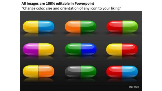 Editable Prescription Drugs PowerPoint Templates Download