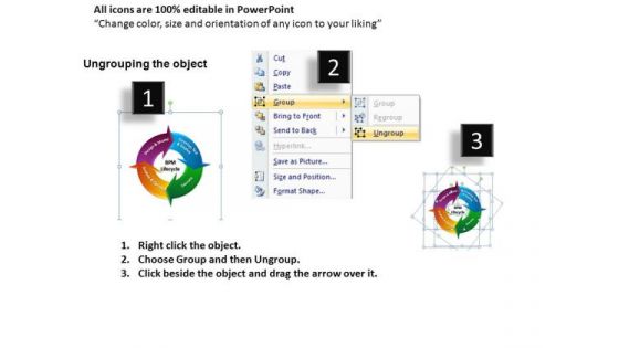 Editable Process Flow Lifecycle PowerPoint Slides And Ppt Diagram Templates