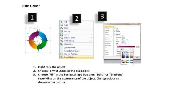 Editable Process Flow Lifecycle PowerPoint Slides And Ppt Diagram Templates