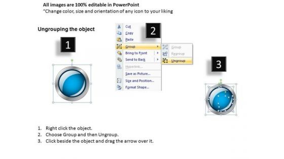 Editable Process Flow With Round Boxes PowerPoint Slides And Ppt Diagram Templates