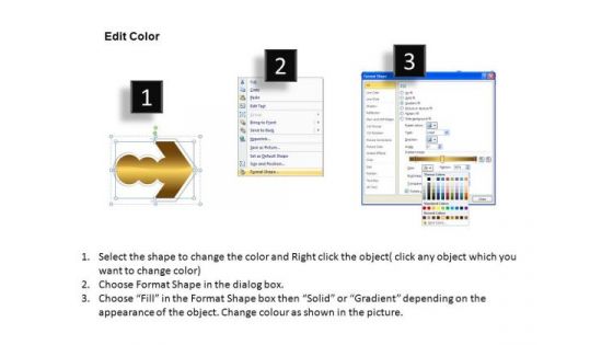 Editable Shapes Arrows PowerPoint Slides And Ppt Diagram Templates