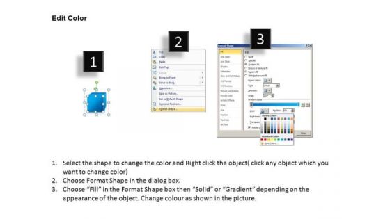 Editable Stages 3d Cubes Process PowerPoint Slides And Ppt Diagram Templates