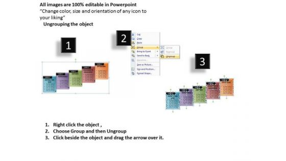 Editable Stages Step Text Boxes PowerPoint Slides And Ppt Templates