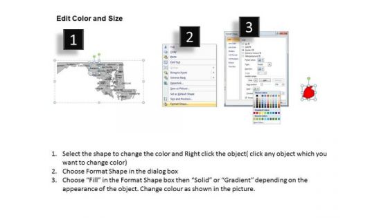 Editable Usa Maryland State PowerPoint Maps