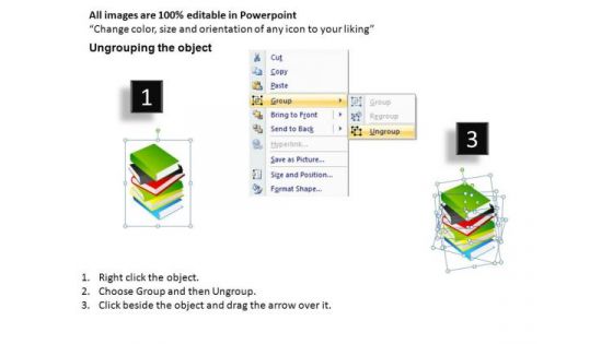 Education Back To School Books PowerPoint Slides And Ppt Diagram Templates