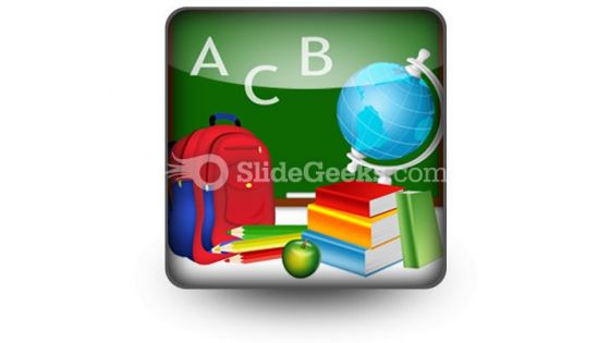 Education PowerPoint Icon S