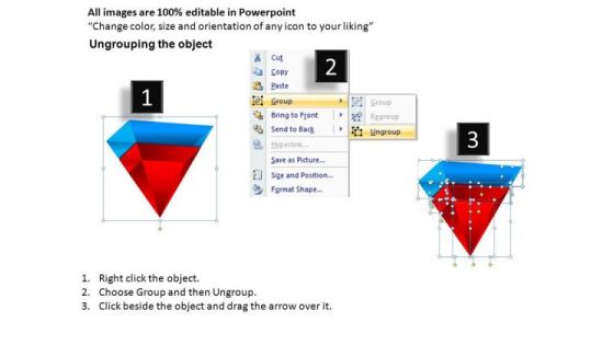 Educational 3d Pyramid Inverted PowerPoint Slides And Ppt Diagram Templates