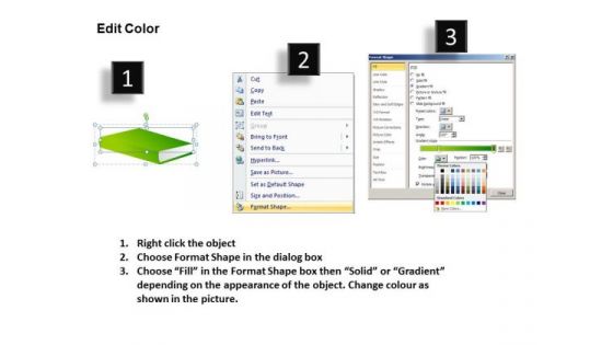 Educational Books PowerPoint Ppt Templates