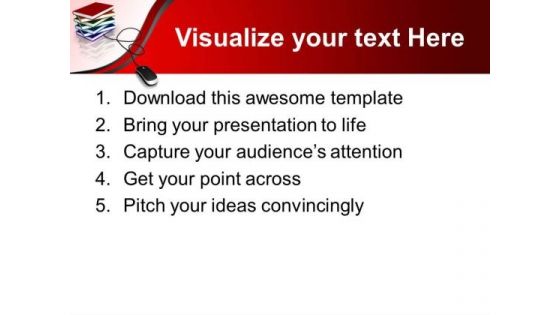 Educational Books PowerPoint Templates And PowerPoint Themes 0812