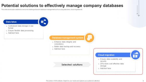 Effective Data Migration Using Cloud Service Offerings Ppt Powerpoint Presentation Complete Deck